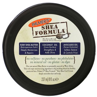 Palmer's, Shea Formula, Moisture Repair, Raw Shea Curl Cream, 8 fl oz (237 ml)