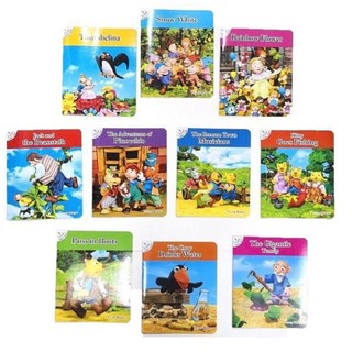 10 in 1 SET CLASSICAL FAIRY TAIL BEDTIME STORY BOOKS- #978