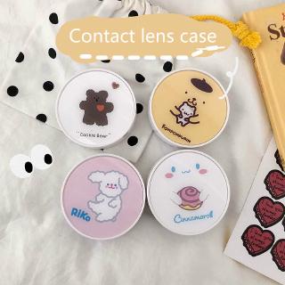 Korean Simple Cute Bear Contact Lens Box (1)