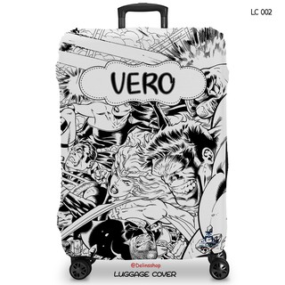 Custom Luggage Cover / Custom Suitcase Cover / Luggage Cover / Suitcase Protector (Motive 02)