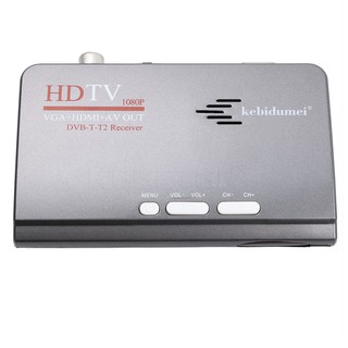 DVB-T DVB-T2 TV Tuner Receiver T/T2 TV Box VGA AV CVBS 1080P HDMI-compatible Digital HD Satellite re (6)