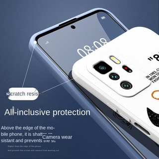 Redmi note10pro Mobile Phone Shell 5g Liquid Silicone Xiaomi Redminote10 All Inclusive Mobile phone shell