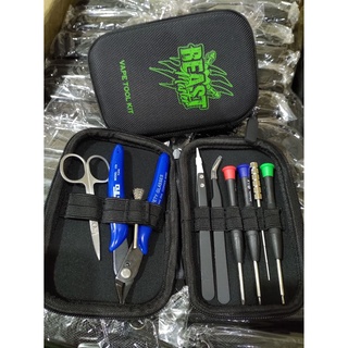 【spot goods】✁❒❂∈(Free Cotton)Beast Master Vape Tool Kit Mini Carry Bag E Cig Tweezers Pliers Brusher