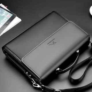 ✶✢Men's Handbag Male Business Briefcase Shoulder Crossbody Bag Office Lady Computer Laptop Bag