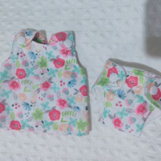 Baby Alive Piñafore Dress Reversable with Diaper (7)