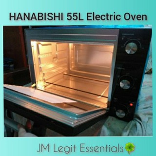 HANABISHI 45L/55L Electric Oven with Convection/Rotisserie [COD]