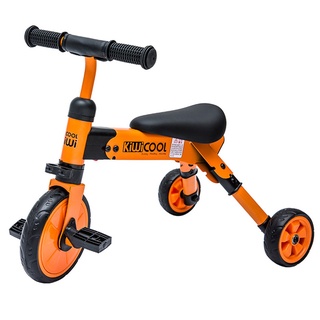 Kiwicool Toddlers Free-Installation tricycle Portable Scooter Foldable bicycle Muti-function bike for 90-110cm baby kids (7)