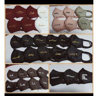Personalized Facemask please read description before ordering
