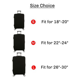 KIND Travel Luggage Suitcase Cover Elastic Dust-proof Case (9)