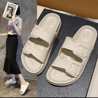 Fashion slippers #1962-2 Korean fashion two strap slide slippers for ladies ( ADD TWO SIZE ) (7)