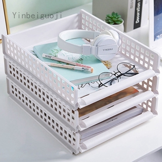 Yinbeiguoji Clothes Stackable Drawer Rack Storage Cabinets Detachable Wardrobe Organizer Basket