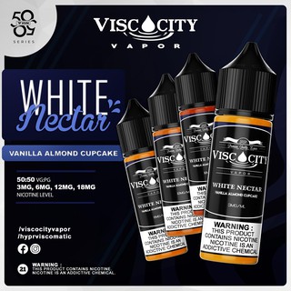 Viscocity White Nectar 50:50 Ejuice Vape Juice Eliquids 3mg 6mg 12mg 18mg
