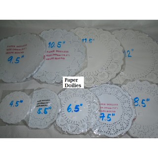 Paper Lace or Paper Doilies - White