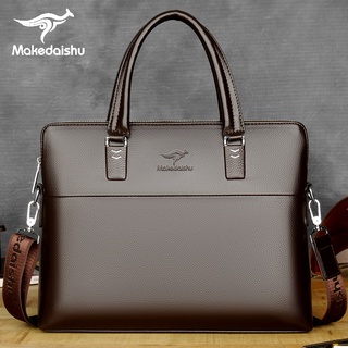 Fashion Mark kangaroo leather Hand bag shoulder bag men's business briefcase men's bag large capacity Men's bag