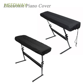 NEEDWAY Super Practical Dust Covers Dust-proof Electric/Digital Piano Piano Covers Elastic Cord Waterproof Stretchable Adjustable Locking Clasp 61/88-key Keyboard Cover
