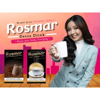 Rosmar Detox Drink in Coffee or Chocolate 10 sachets