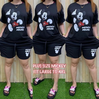 PLUS SIZE MICKEY SHORT FIT UP TO 4XL