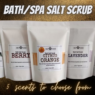Bath Salt Scrub Spa Salt Natural Scrub 1 kilo