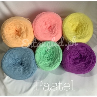 Pastels: indophil acrylic Yarns