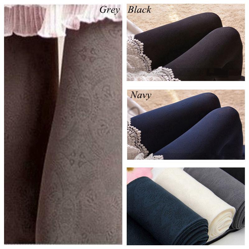 Women Pantyhose Warm Winter Tights Thickened Pantyhose (2)
