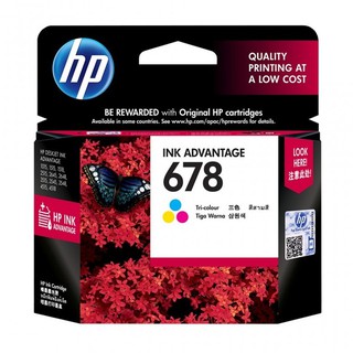 HP 678 CZ108AA Advantage Cartridge Ink (Tri-Color)