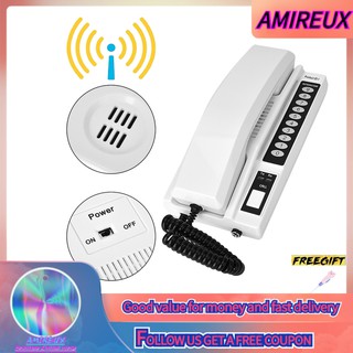 [AMIRE]Apartment Unit Intercom Entry System 433Mhz Wireless Door