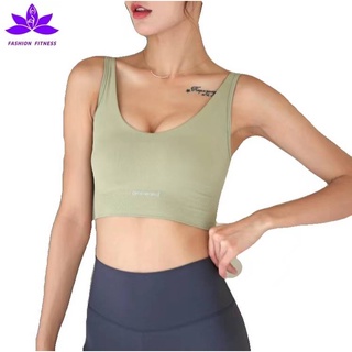 FASHION FITNESS Sports bra shockproof gathered running vest beauty back yoga fitness underwear