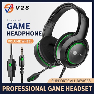 Headset Headphones Wired Headphone Game Headphone Stereo Bass For PC Headset With Microphone