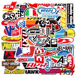 ❉ Motorcycle - JDM Brand Logo Series 04 Stickers ❉ 50Pcs/Set Racing Moto ：Fans Collection DIY Mixed Doodle Stickers
