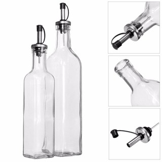 250ml/500ml Glass Olive Oil Dispenser Bottle Pourer Spout (1)