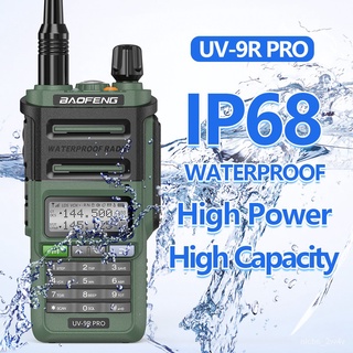 New Baofeng UV-9R PRO IP68 Waterproof Dual Band 136-174/400-520MHz Ham Radio Upgraded Of UV9R Walkie