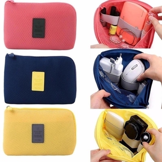 Portable Organizer System Kit Case Storage Bag Digital Gadget Devices USB Cable Earphone Pen Travel Cosmetic Insert