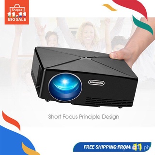 4K 1080P Portable 3D HD 1280x720P Projector LED Home Theater Cinema HDMI USB VGA