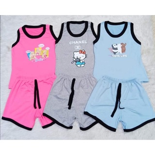 Terno Sando Short for Kids Girl 4 to 6 years old