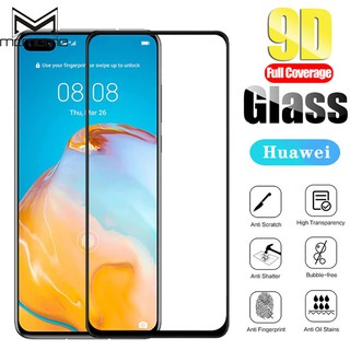 9D Full Tempered Glass For Huawei P40 P30 P20 P10 Mate 30 20 10 9 Lite Pro