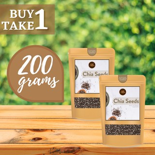 BUY 1 TAKE 1 [200grams] Likha Chia Seeds High Grade Premium and Organic, Pure and Natural