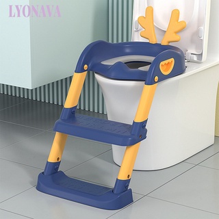 Baby Potty Training Seat Children's Potty Baby Toilet Seat With Adjustable Ladder Infant Toilet