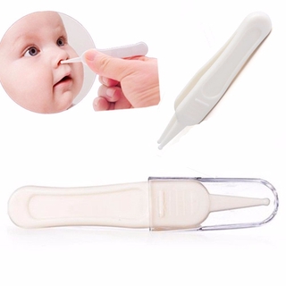 Baby Nose Clean Clip ABS Plastic Tweezers Ear Nose Clean Navel Tweezers Baby Care Cleaner