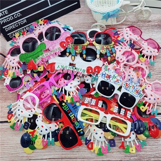 ▼■Little red book net red birthday glasses happy party funny sand sculpture sunglasses ins picnic ca