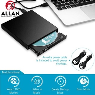 ALLAN Slim Portable Optical Drive Case External DVD-ROM Disk Driver CD dvd writer external boxs