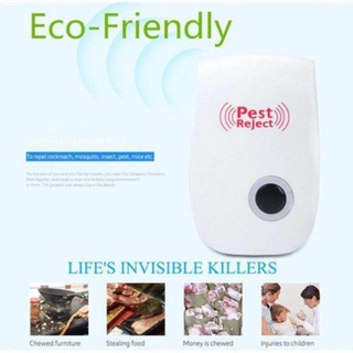 Pest & Weed Control❁Pest Reject Ultrasonic Repellant Mosquito Cockroach Fly and Rat pest control