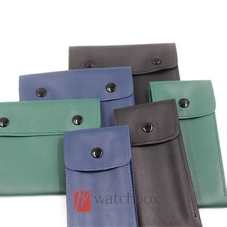 fashion PU leather watch storage bag pocket travel case