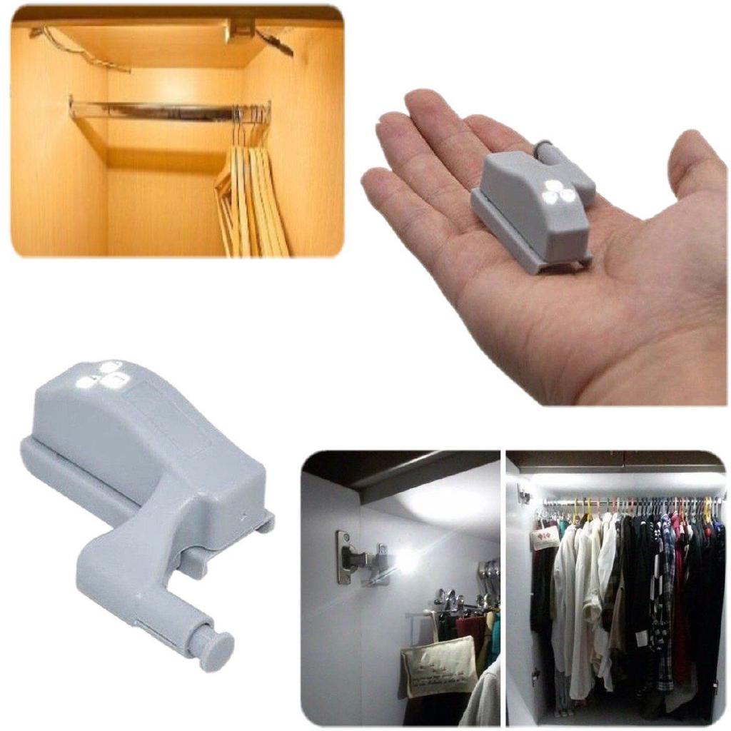 LED Cabinet Cupboard Closet Wardrobe Hinge Lights Sensor (1)