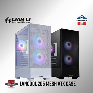 Lian Li Lancool 205 Mesh Black / White Lianli Desktop Computer PC Case