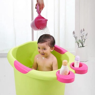 New products๑Baby Kids Shower Bath Cup Water Bathing Bowl Boys Girls