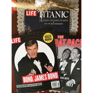 Various LIFE Magazines (Titanic, James Bond, Rat Pack) (PrelBooks & Magazines