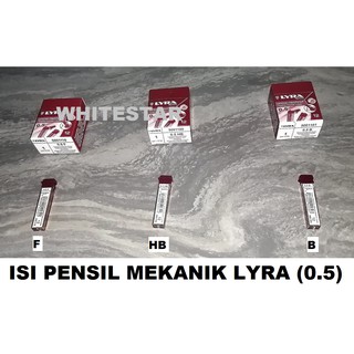 Fill Of Lyra 0.5 / Leads Polymer Mechanical Pencil - B F Hb H 2h 3h 2b