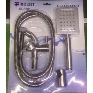JBRENT STAINLESS TWO WAY SHOWER FAUCET with TELEPHONE SHOWER set (SUS 304quality!)