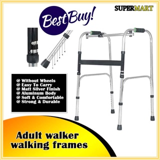 <COD> Adult Walker Adjustable Lightweight Foldable