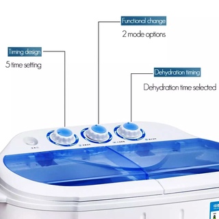 JF New Portable Washing Machine with Dryer (SMALL SIZE)New upgrade!！top-loading washing machines (5)